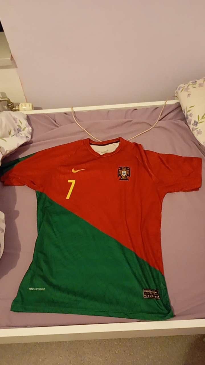 Ronaldo voetbalshirt, Sport en Fitness, Voetbal, Maat S, Ophalen, Zo goed als nieuw, Shirt