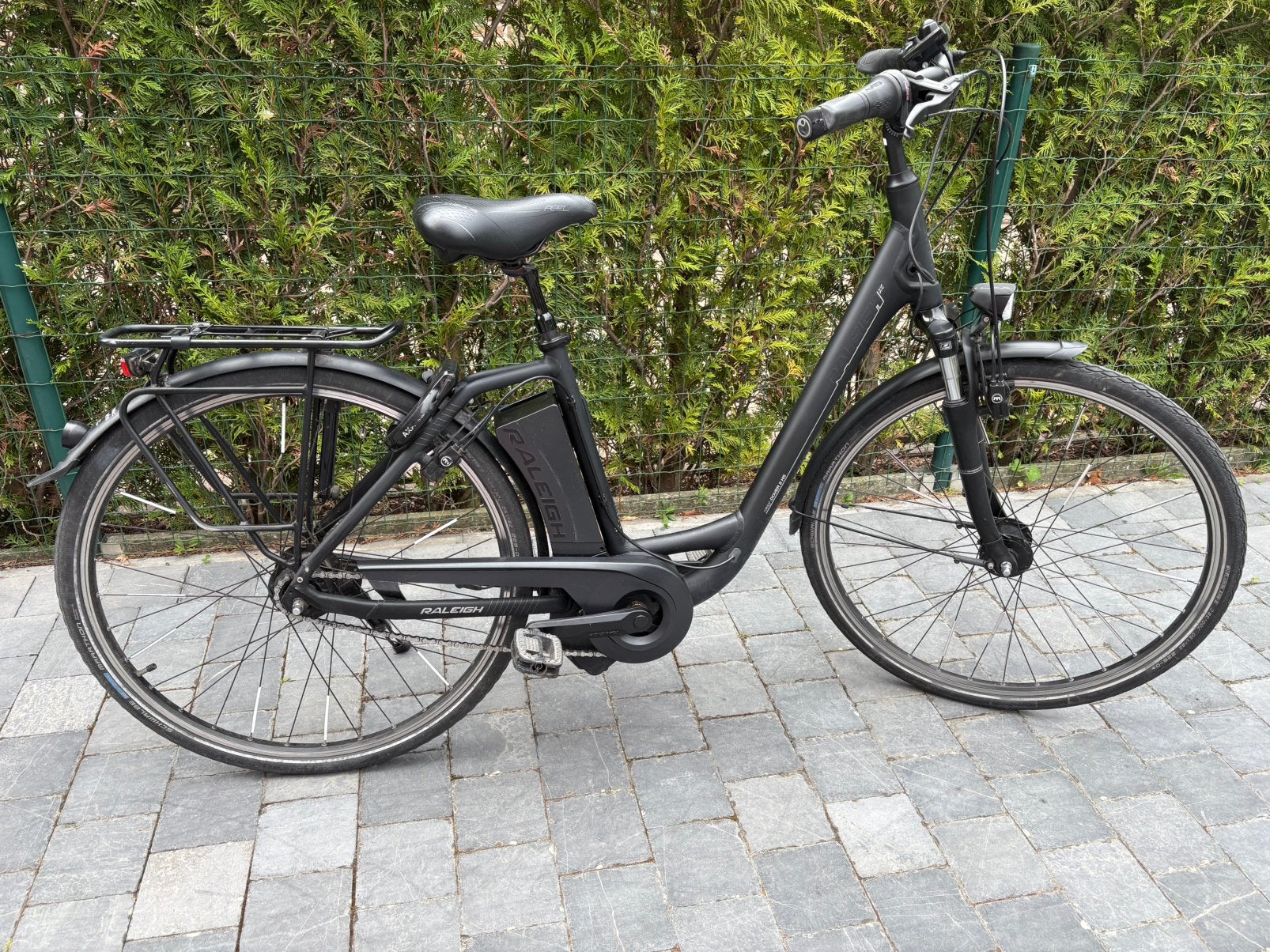 Raleigh e-bike, Vélos & Vélomoteurs, Autres marques, Moins de 47 cm, 50 km par batterie ou plus, Enlèvement