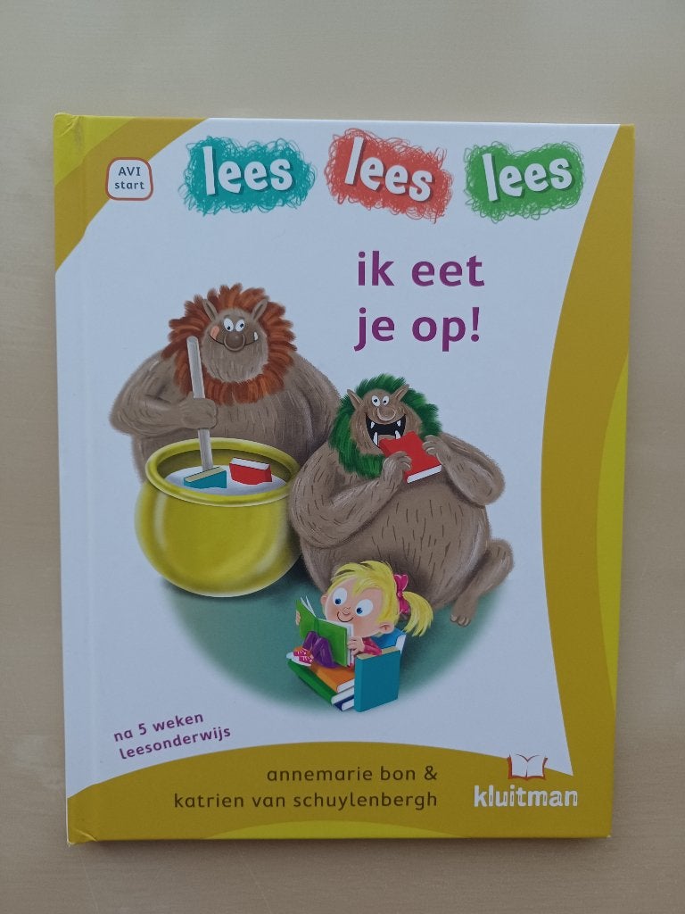 AVI Start - Ik eet je op!, Enlèvement ou Envoi, Comme neuf, Annemarie Bon, Fiction général