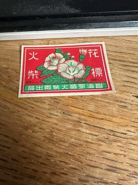 étiquette de boîte d'allumettes Chine, Collections, Neuf, Boîtes ou marques d'allumettes, Enlèvement ou Envoi, Info@lucdola.ci