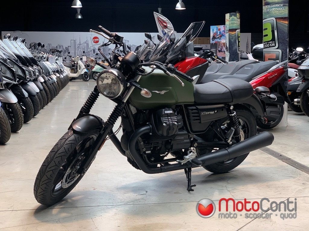Moto Guzzi V7 III Stone E5+ [-5%] [Fin.0%], Motos, Motos | Moto Guzzi, Entreprise, Plus de 35 kW, 2 cylindres, Neuf