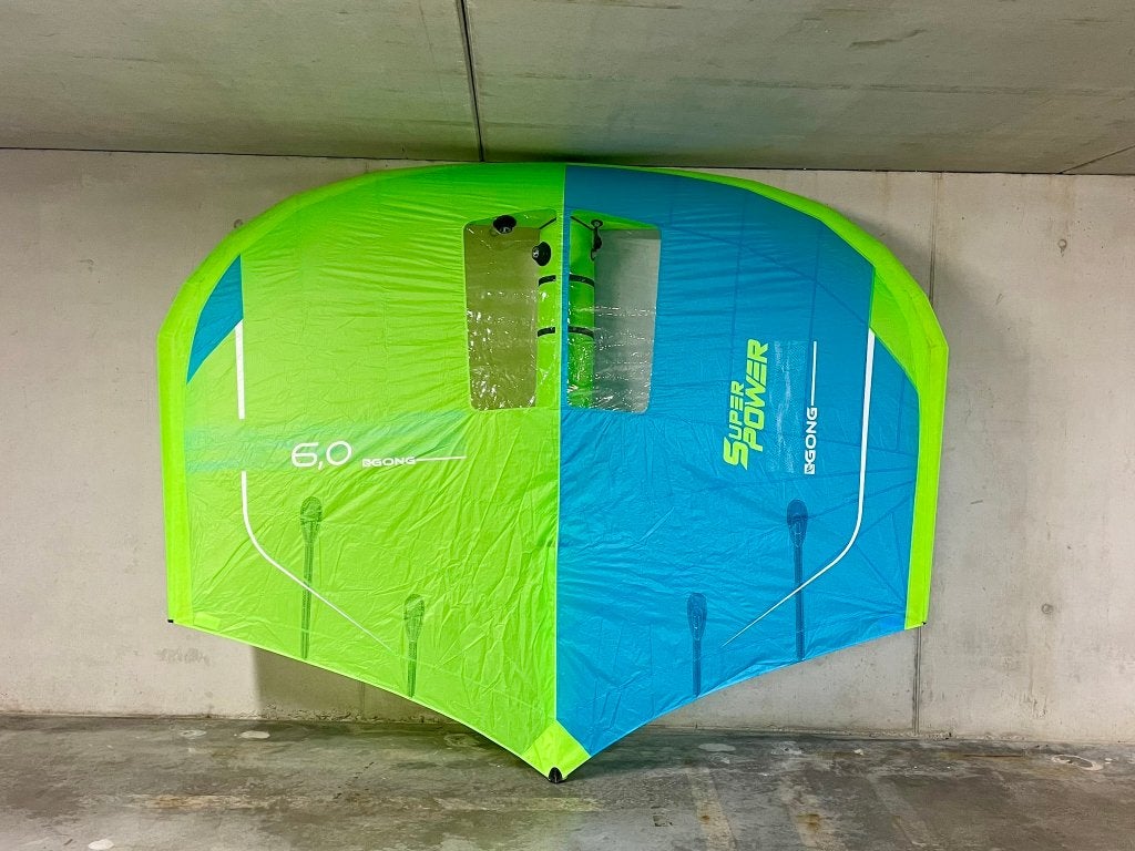 Gong SUPERPOWER Wing 6m², Watersport en Boten, Wingsurfen, Ophalen, Zo goed als nieuw, Wingsurf-wing