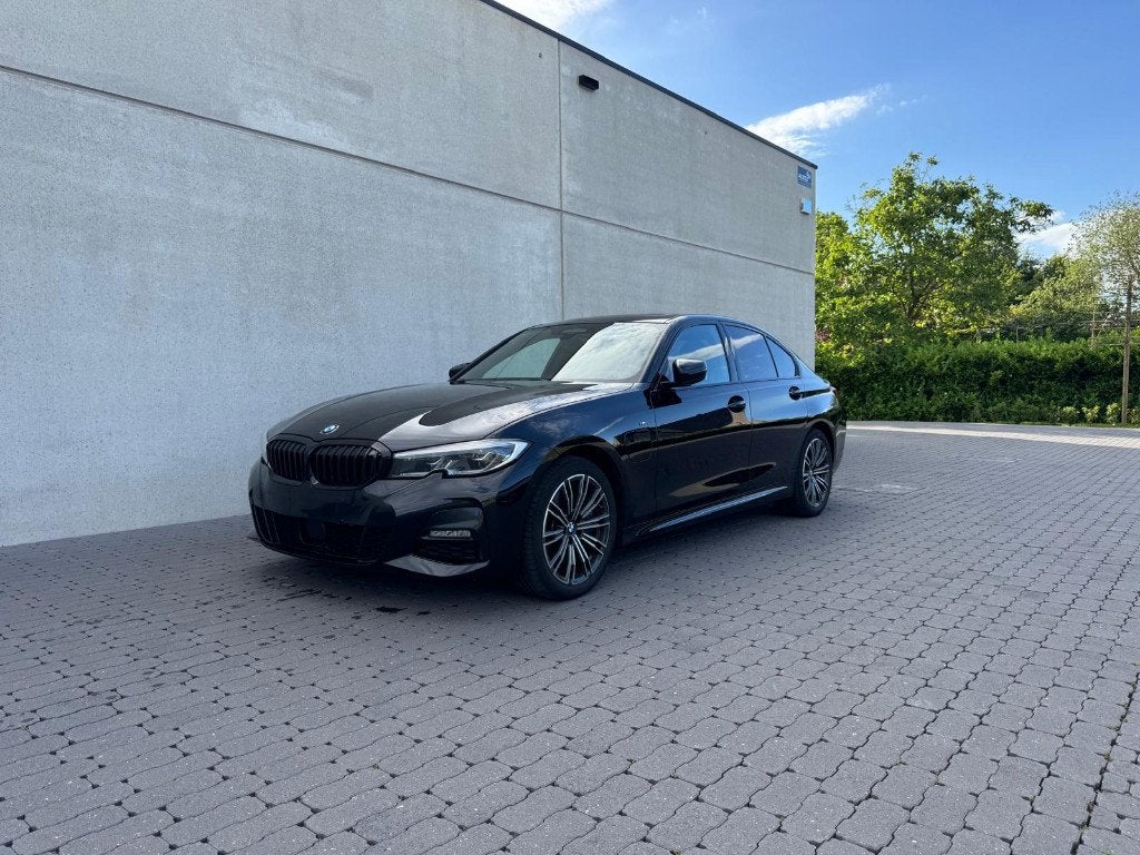 BMW 330e M-Sport, Phev, Pano, laser, HUD, Autos, Achat, Euro 6, Entretenue par le concessionnaire, Noir