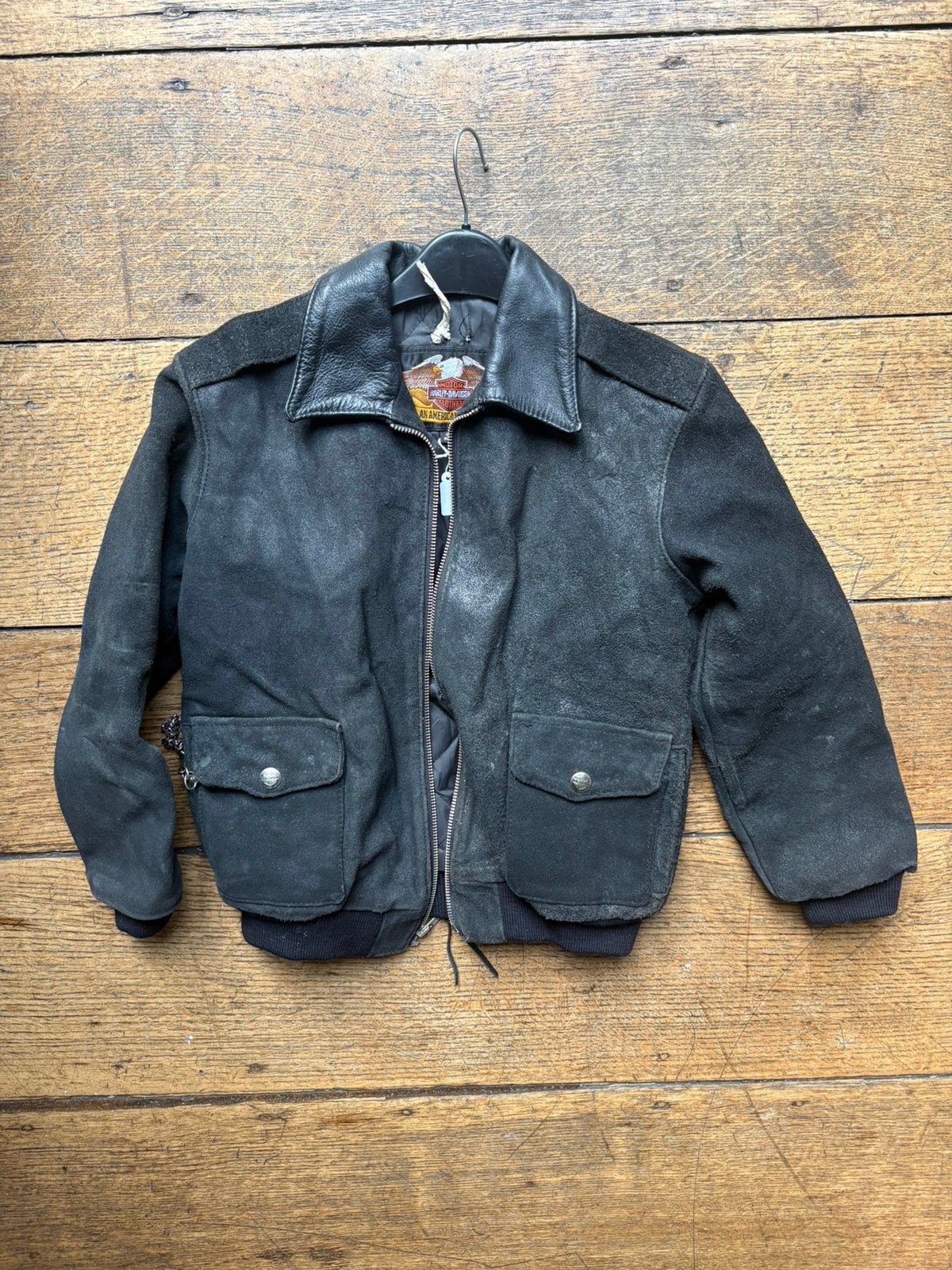 Vintage Harley-Davidson kinderjas gemaakt in de VS, Kinderen en Baby's, Ophalen of Verzenden, Zo goed als nieuw, Jongen of Meisje