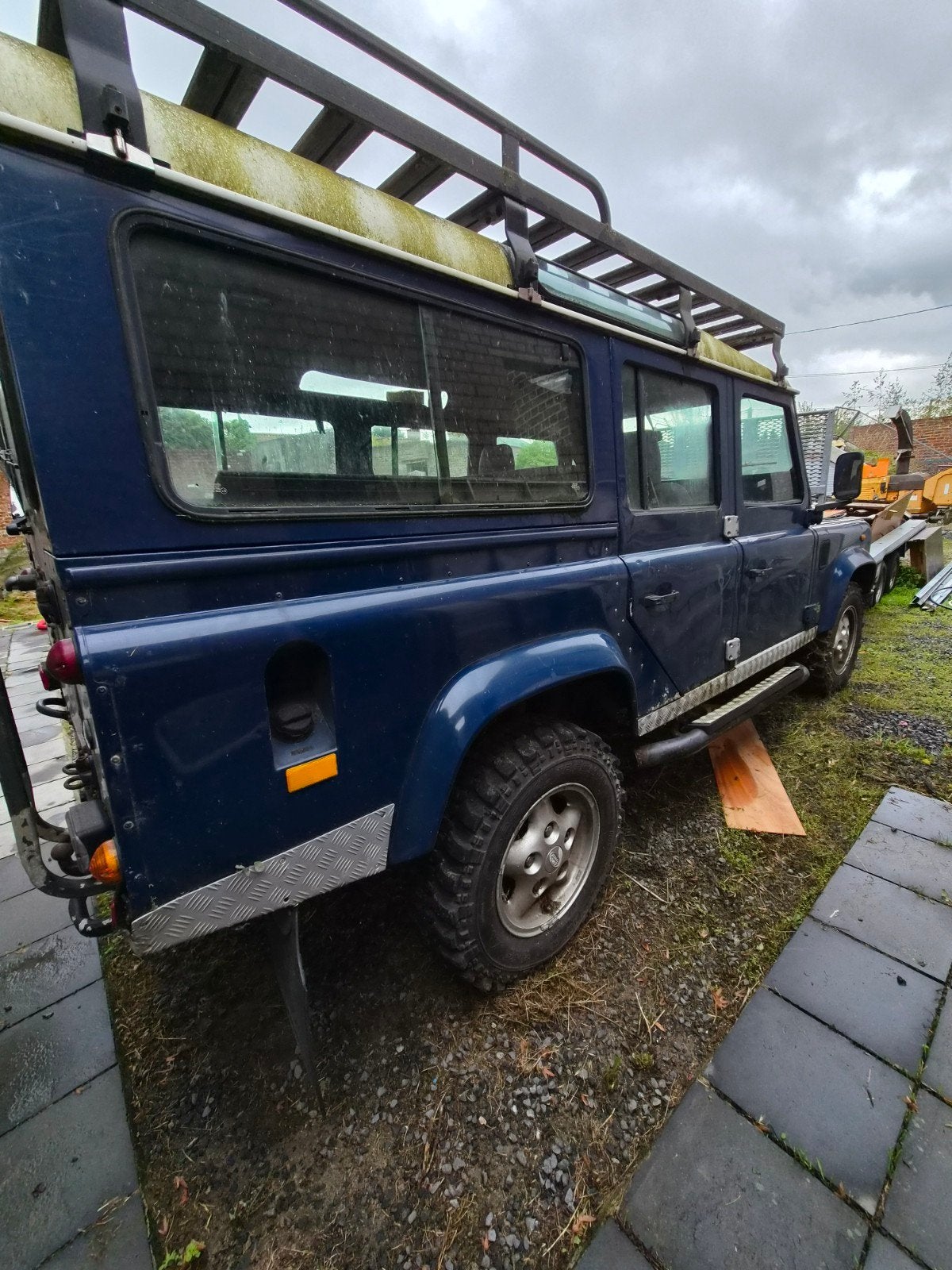 defender 110 td5, 250000km.9zitplaatsen,veel werk v doeners., Auto's, Particulier, Te koop, Defender