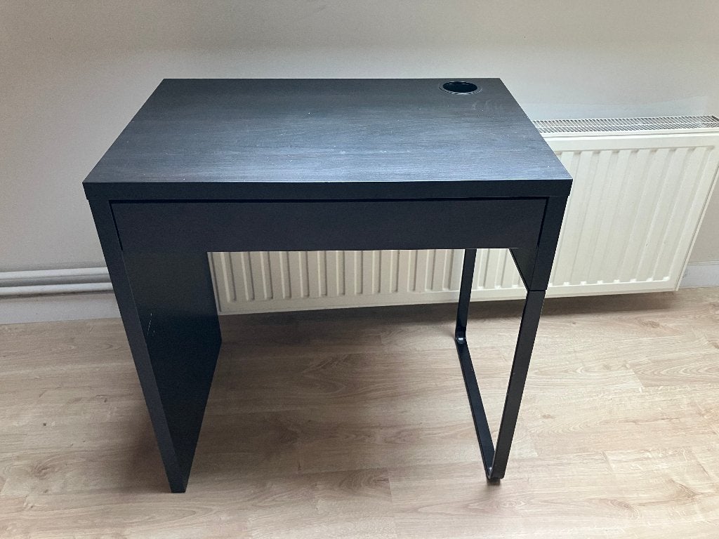 bureau ikea  MICKE noir, Huis en Inrichting, Ophalen, Zwart, 73 cm, 50 cm