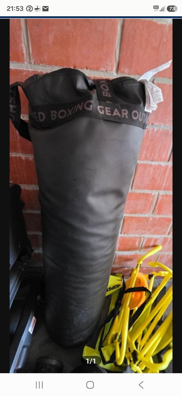 Sac boxe neuf, Sports & Fitness, Enlèvement ou Envoi