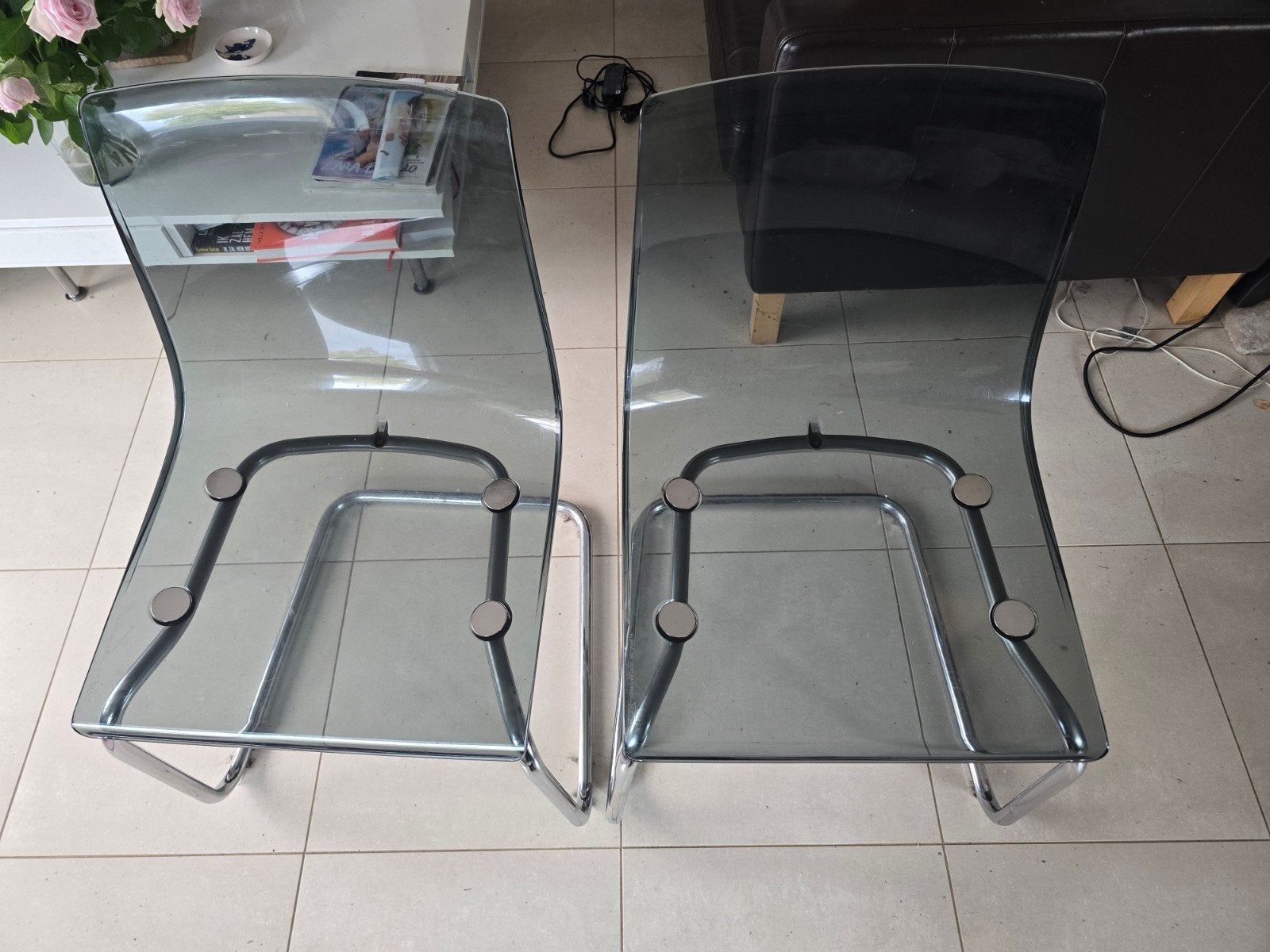 6 chaises Tobias Ikea, Maison & Meubles, Chaises, Gris, Synthétique, Enlèvement, Cinq, Six Chaises ou plus