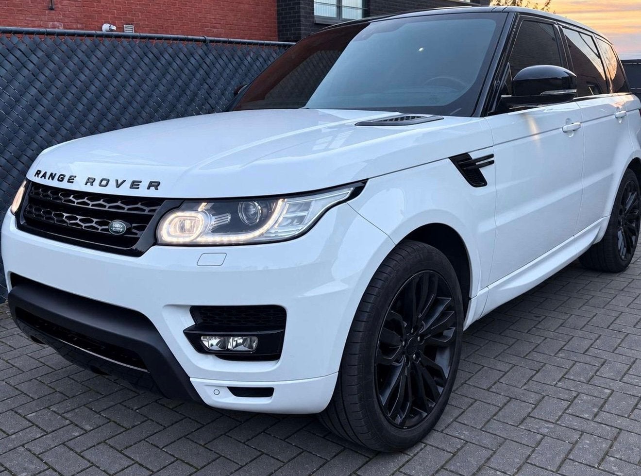 Range Rover Sport RRS - 2016 - Valloire White - Topstaat!, Autos, Cuir, Euro 5, Achat, Noir