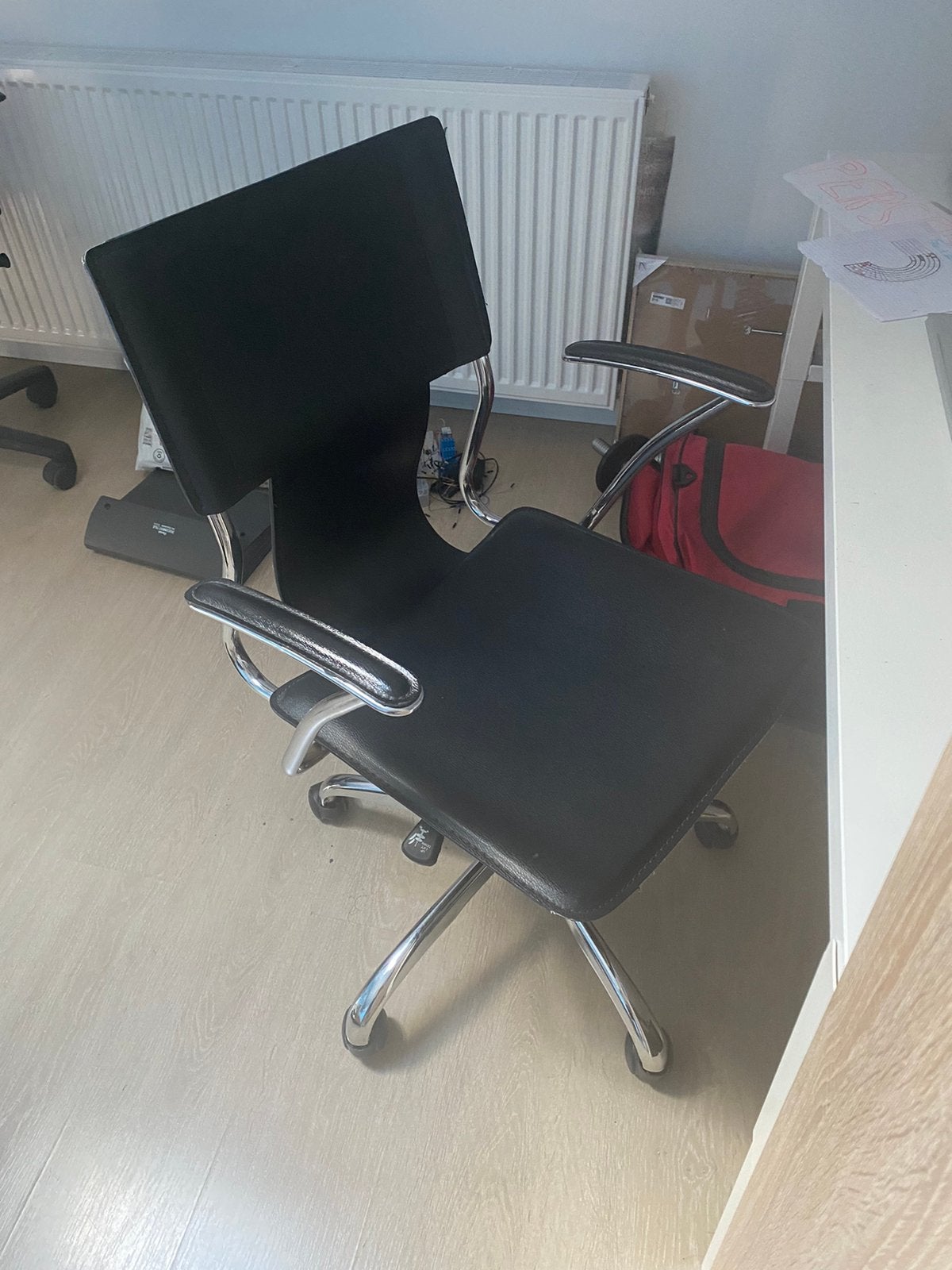 Chaise de bureau, Enlèvement ou Envoi, Comme neuf, Noir, Chaise de bureau