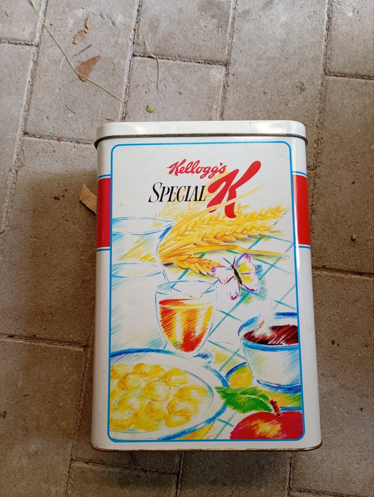 Vintage Kellogg's Special opbergdoos, Verzamelen, Ophalen of Verzenden
