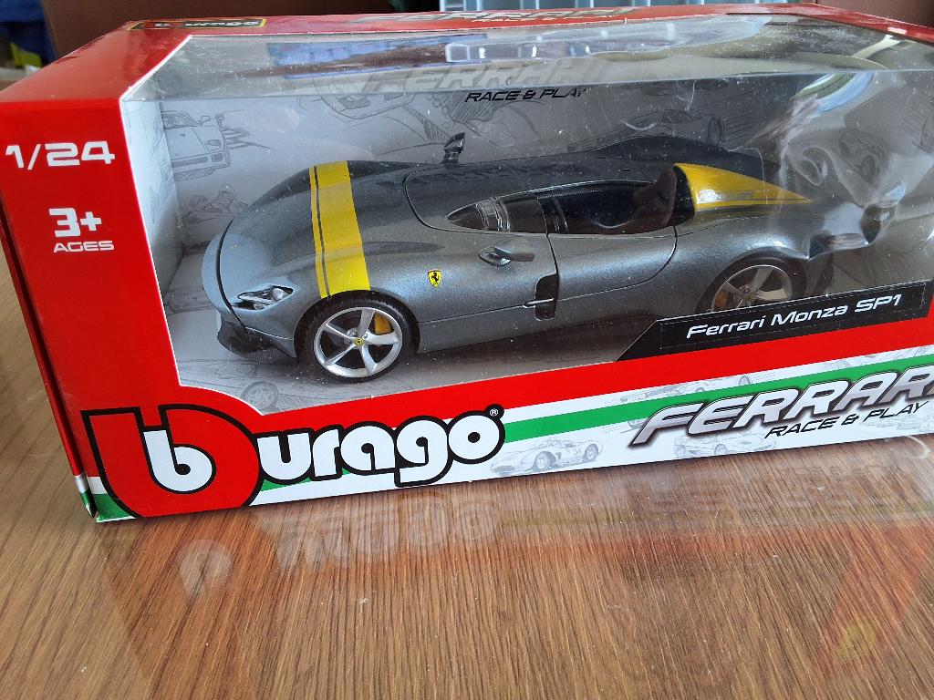 Ferrari Monza SP1, Hobby & Loisirs créatifs, Voitures miniatures | 1:24, Enlèvement ou Envoi, Comme neuf, Voiture, Burago