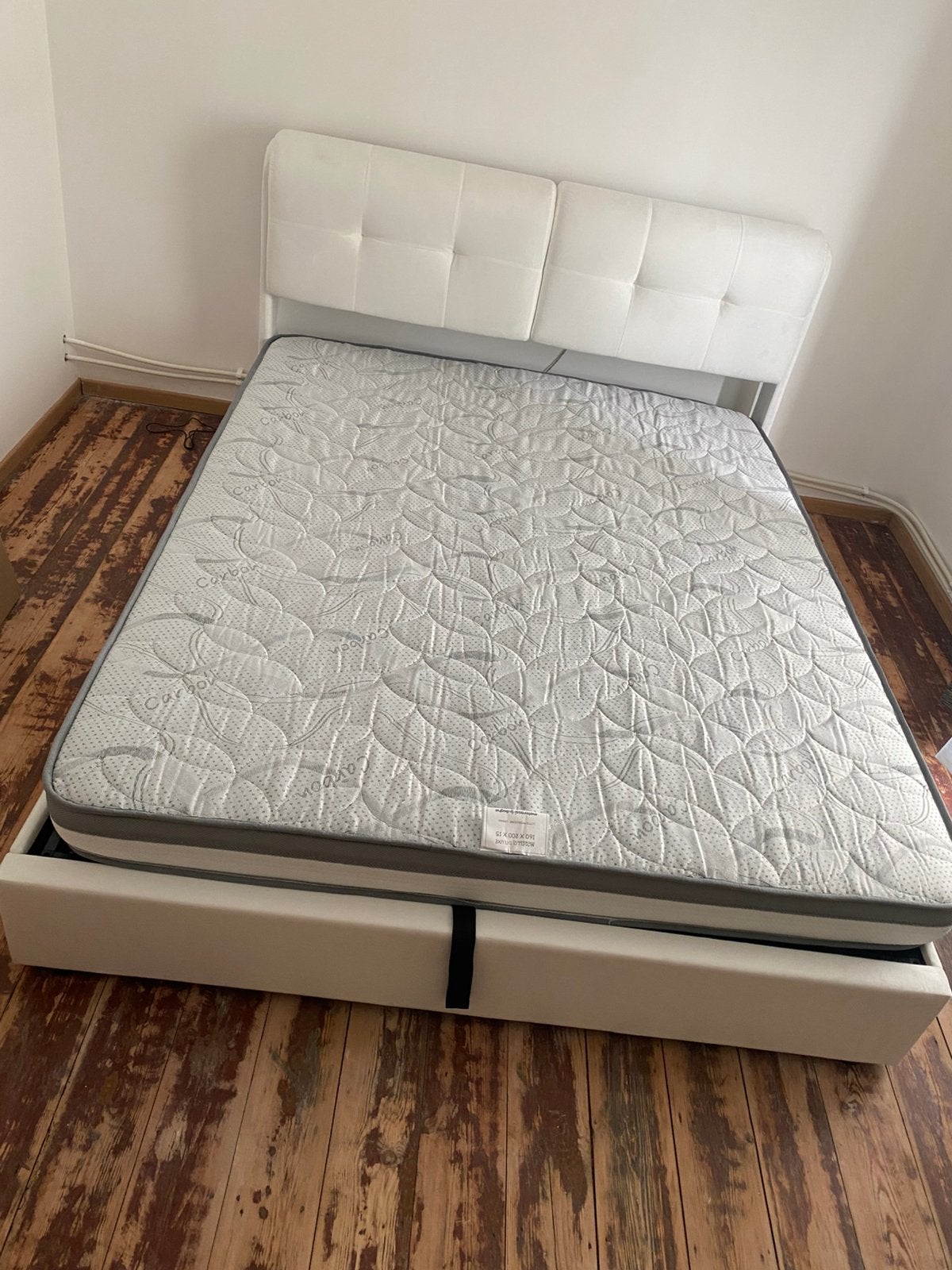 Matelas 160x200, Huis en Inrichting, Slaapkamer | Bedden, Ophalen, Overige materialen, Nieuw, Twijfelaar