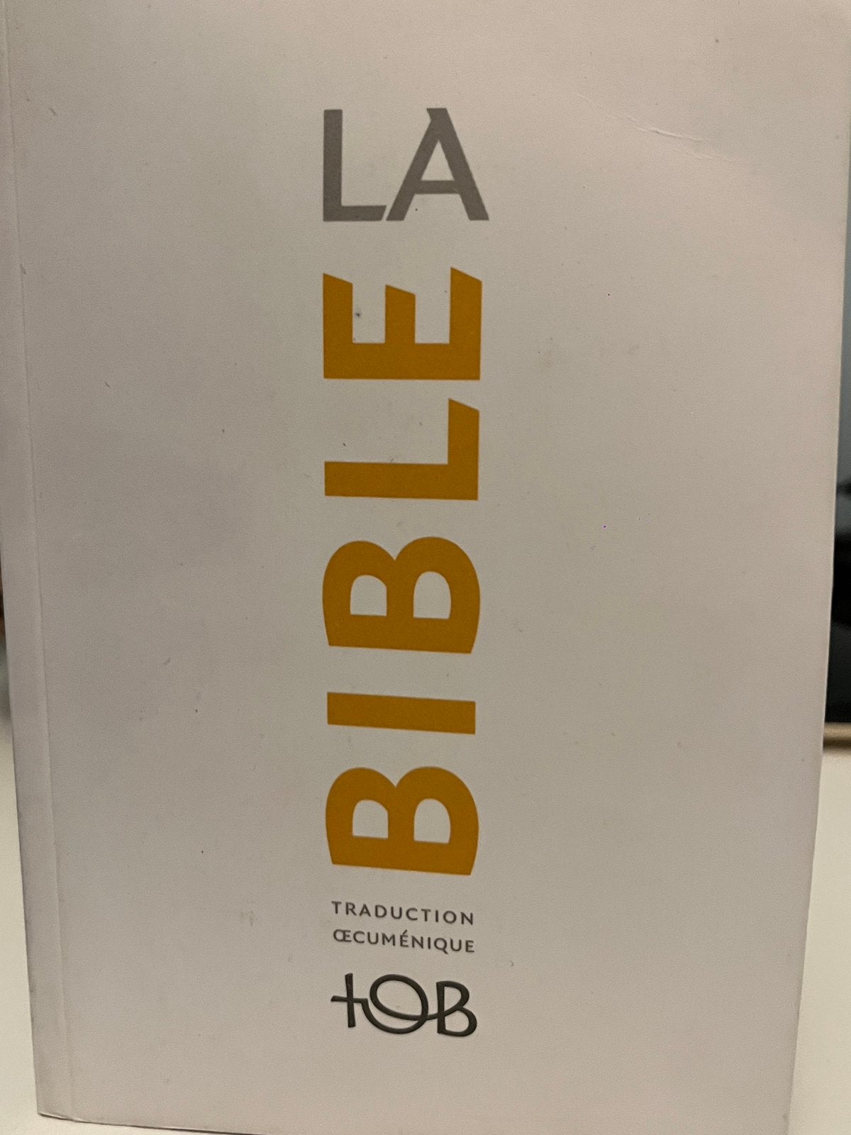 La Bible Tob, Ophalen, Zo goed als nieuw