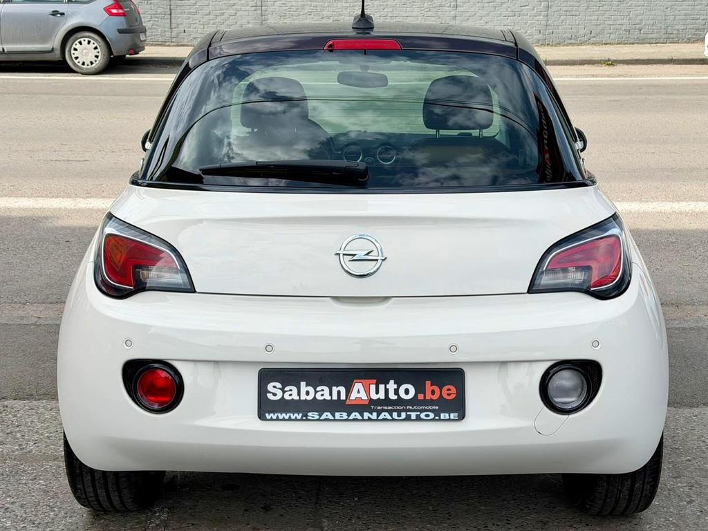 Opel Adam 1.2 Essence EURO 6 B Bi-Ton Slam 2016, Auto's, ADAM, Euro 6, Wit, Bedrijf
