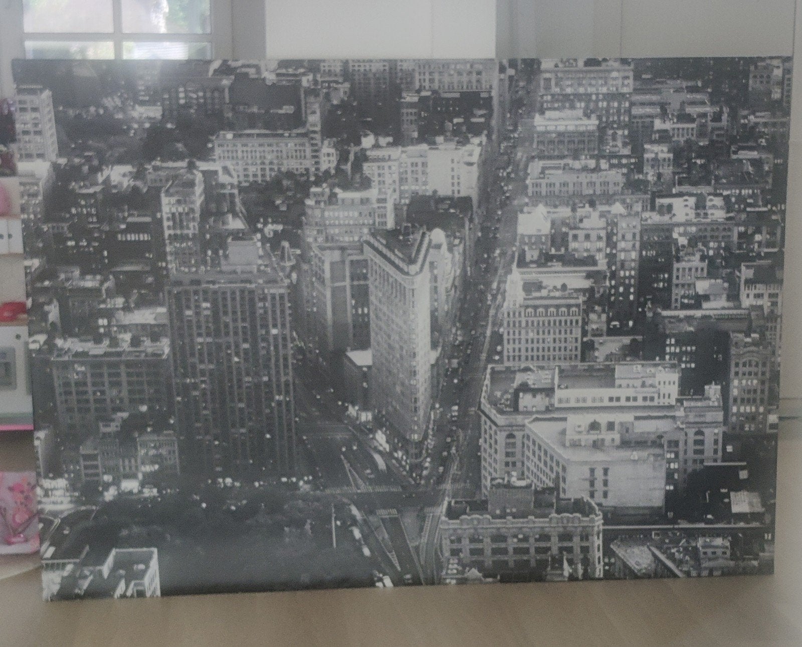 Ikea groot doekschilderij, Ophalen, 125 cm of meer, Zo goed als nieuw, Foto of Poster