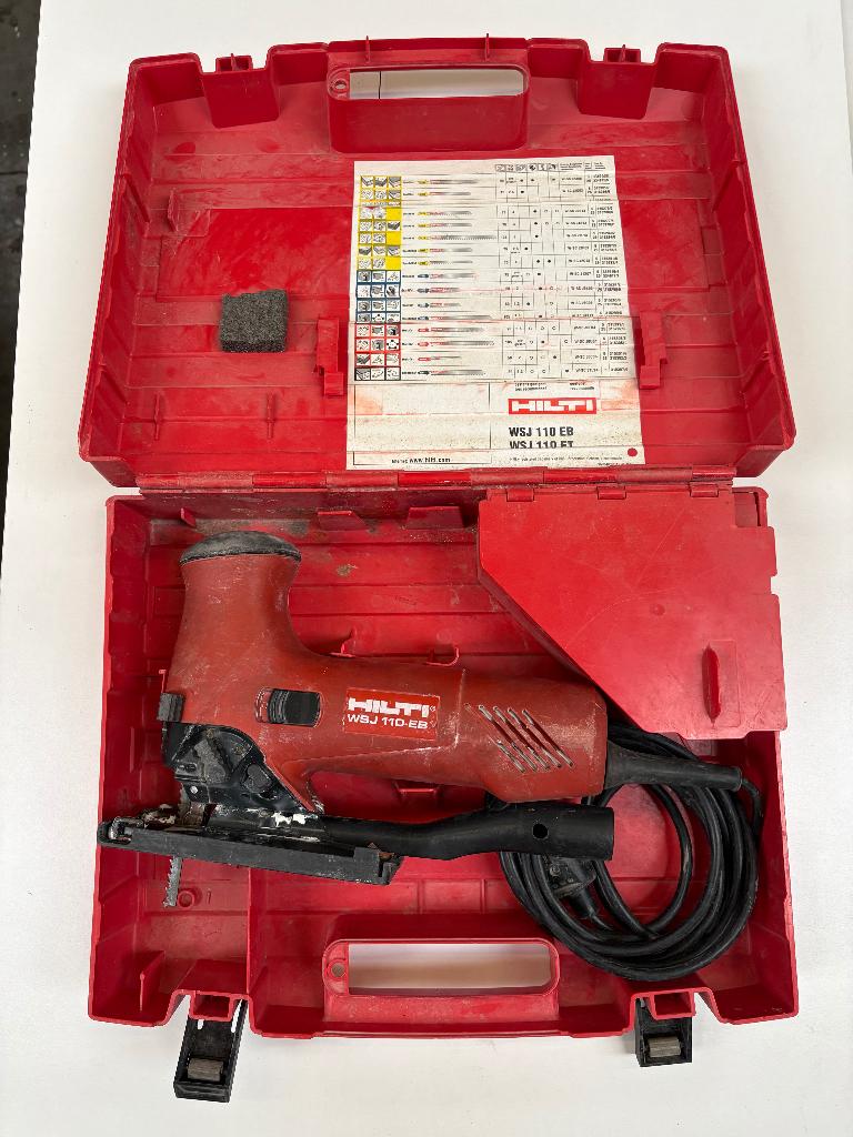 Hilti, Enlèvement, Utilisé
