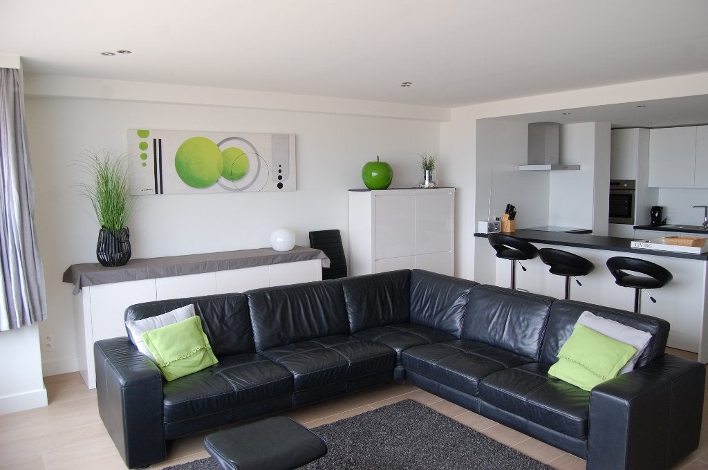 Ruim luxe vakantieapp Oostende adembenemend zeezicht+parking, Propriétaire, Ville, Internet, 3 chambres à coucher