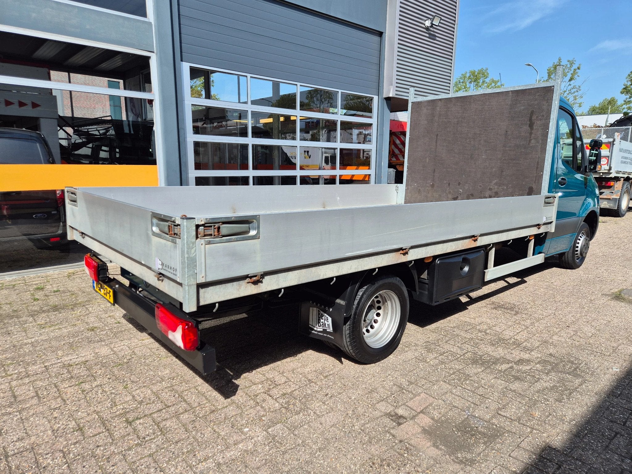 Mercedes-Benz Sprinter 516 CDI Open laadbak 4.26m GVW 3500kg, Autos, Camionnettes & Utilitaires, Achat, Euro 6, Entreprise, 2 places