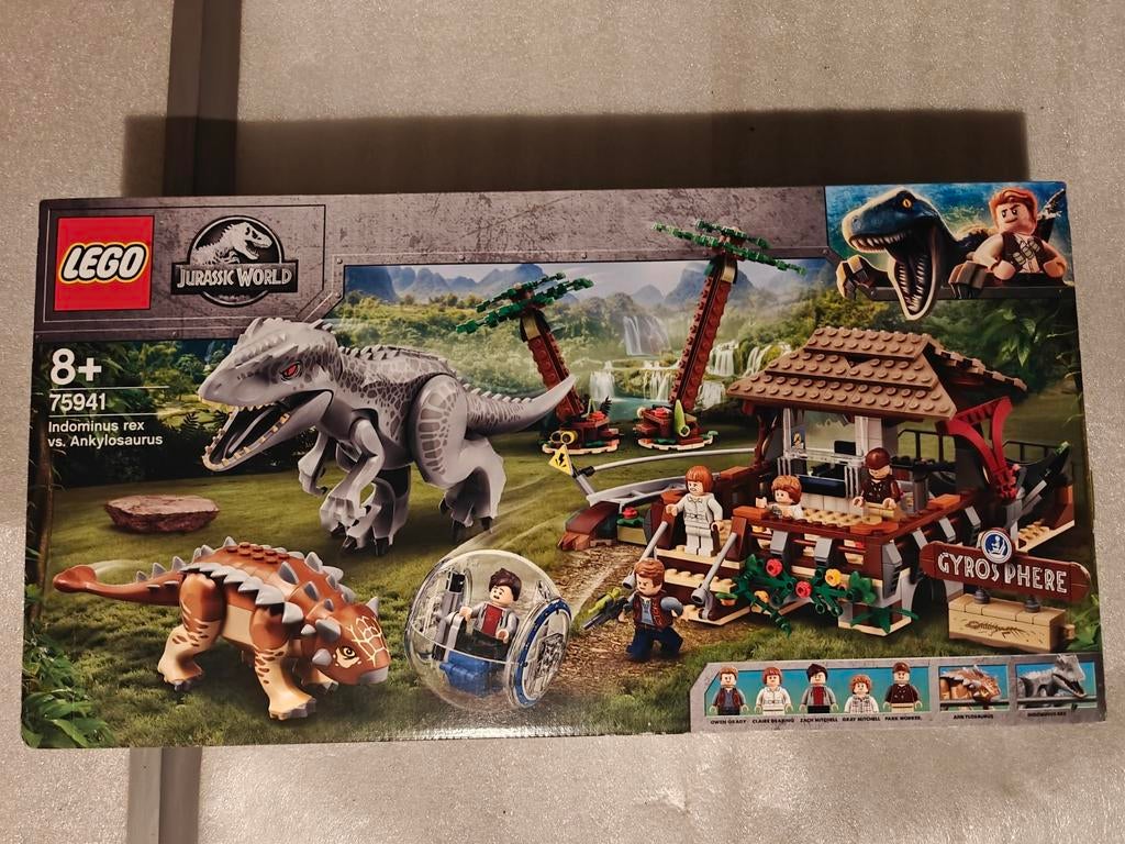 Lego 75941 indominus Rex VS ankylosaurus, Ophalen of Verzenden, Nieuw, Complete set, Lego