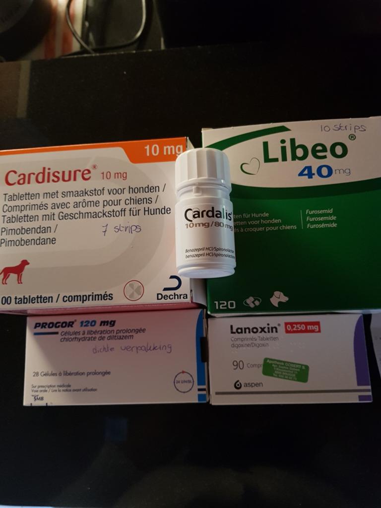 Medicatie voor hond., Diversen, Ophalen