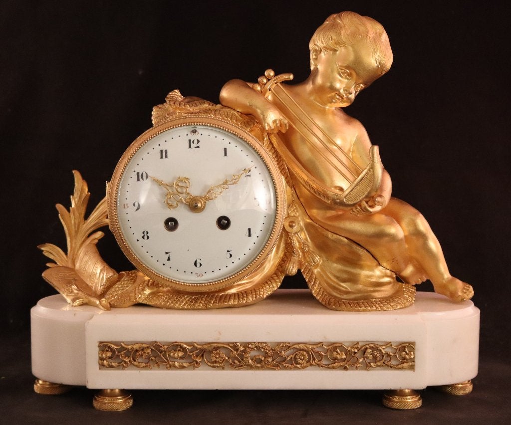 Antieke pendule periode Napoleon III, Antiek en Kunst, Ophalen of Verzenden