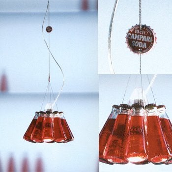 Campari light Design hanglamp by Ingo Maurer, Huis en Inrichting, Lampen | Hanglampen, Ophalen, Nieuw, Design