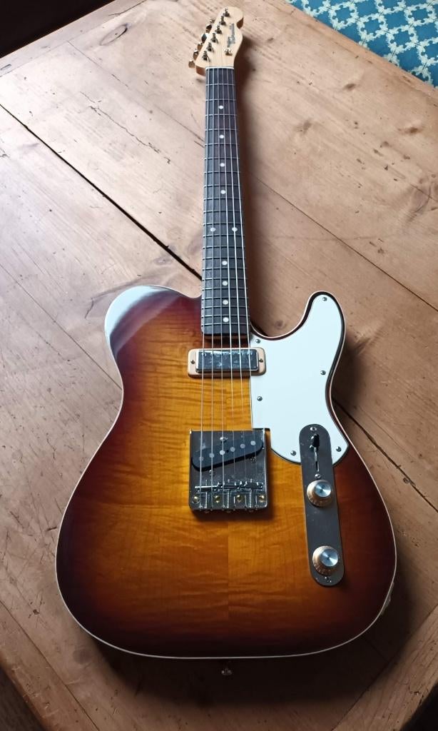 Telecaster personnalisée Philippe Dubreuille, Enlèvement, Utilisé, Solid body, Autres marques