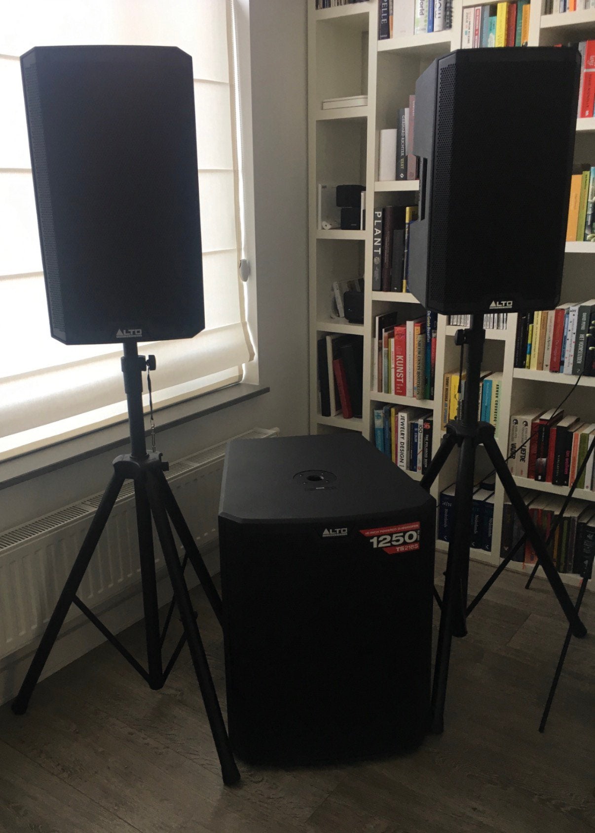 Alto pro 2xspeaker TS312 1xsubwoofer TS218S + Bluetooth ad., Audio, Tv en Foto, Luidsprekerboxen, Ophalen, Zo goed als nieuw