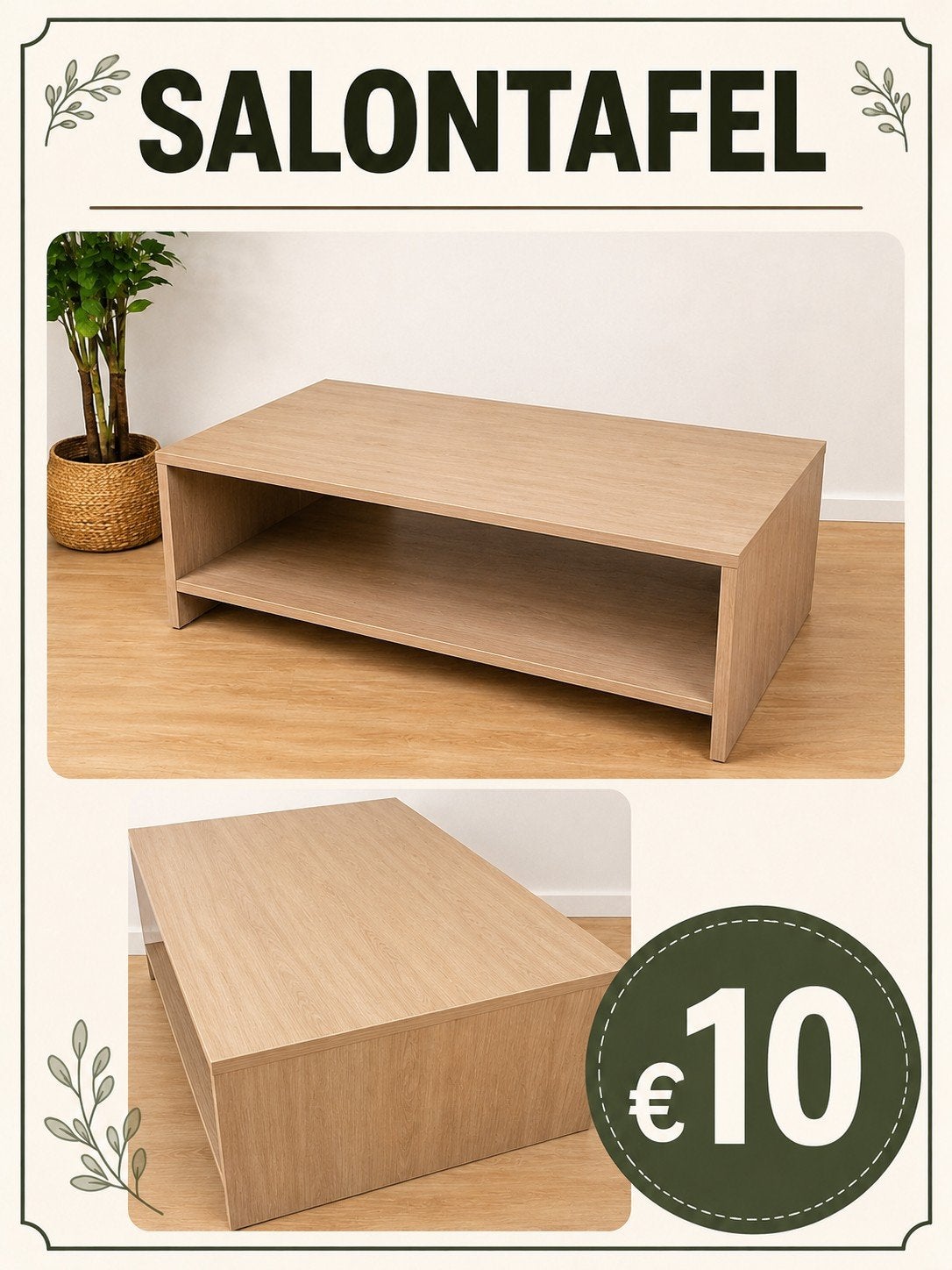 tafel, Ophalen of Verzenden