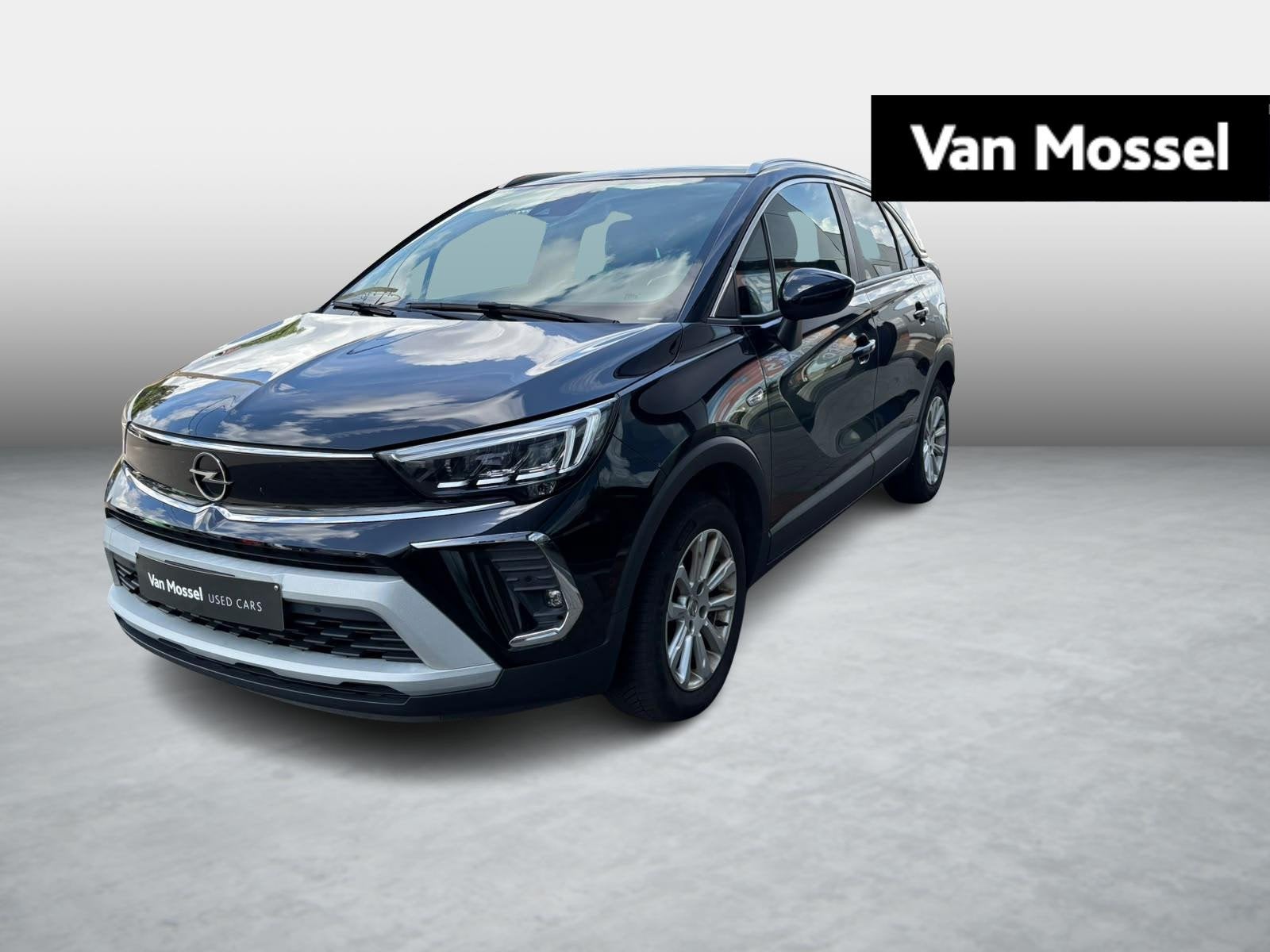 Opel Crossland X 1.2 96kW Turbo S/S Auto 2020 Edition, Auto's, Gebruikt, Zwart, Zwart, 5 zetels