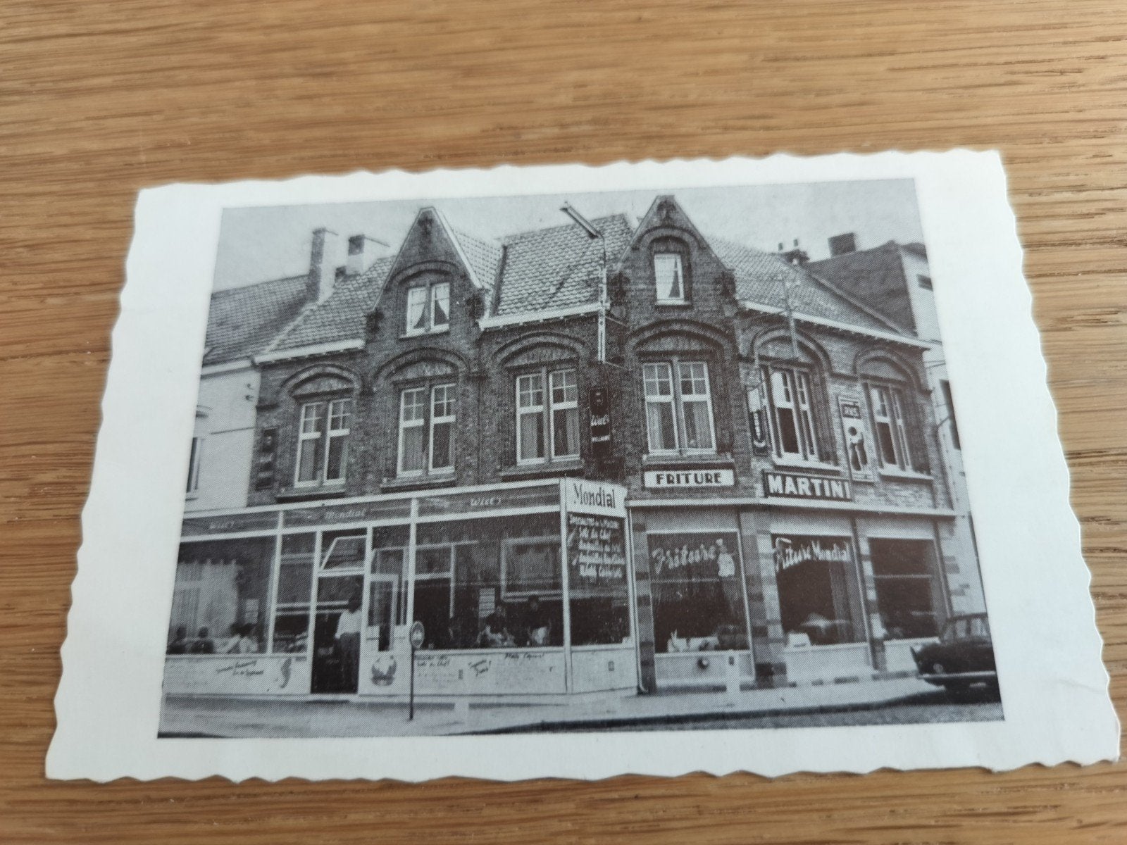 Ancienne vue sur le plan de la Brasserie Mondial de Nieuport, Envoi