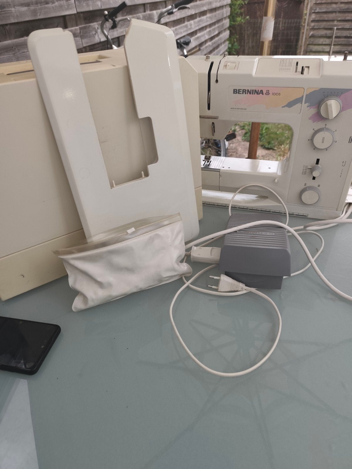 naaimachine Bernina 1005, Ophalen, Zo goed als nieuw