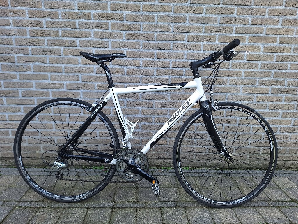 Racefiets Ridley Tempo met recht stuur. Maat 50, Fietsen en Brommers, Gebruikt, Velgrem, Versnellingen, 49 tot 53 cm