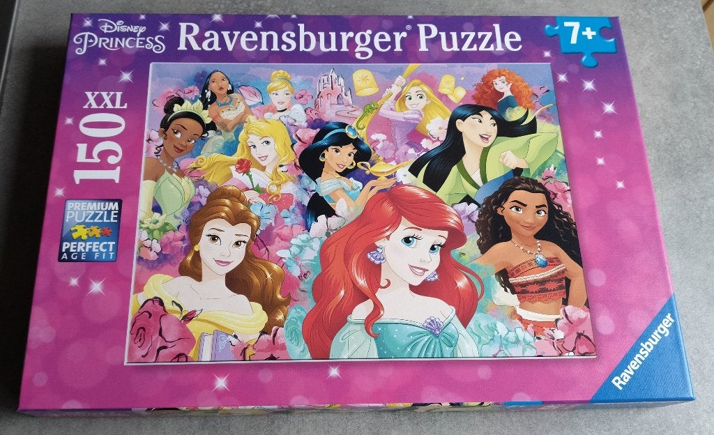 puzzel ravensburger disney princess 150 xxl, Ophalen of Verzenden, Nieuw