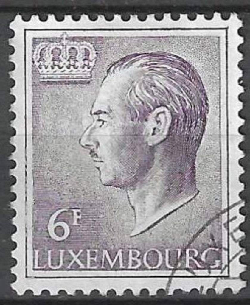 Luxembourg 1965-1966 - Yvert 667 - Grand-Duc Jan (ST), Envoi, Luxembourg, Affranchi