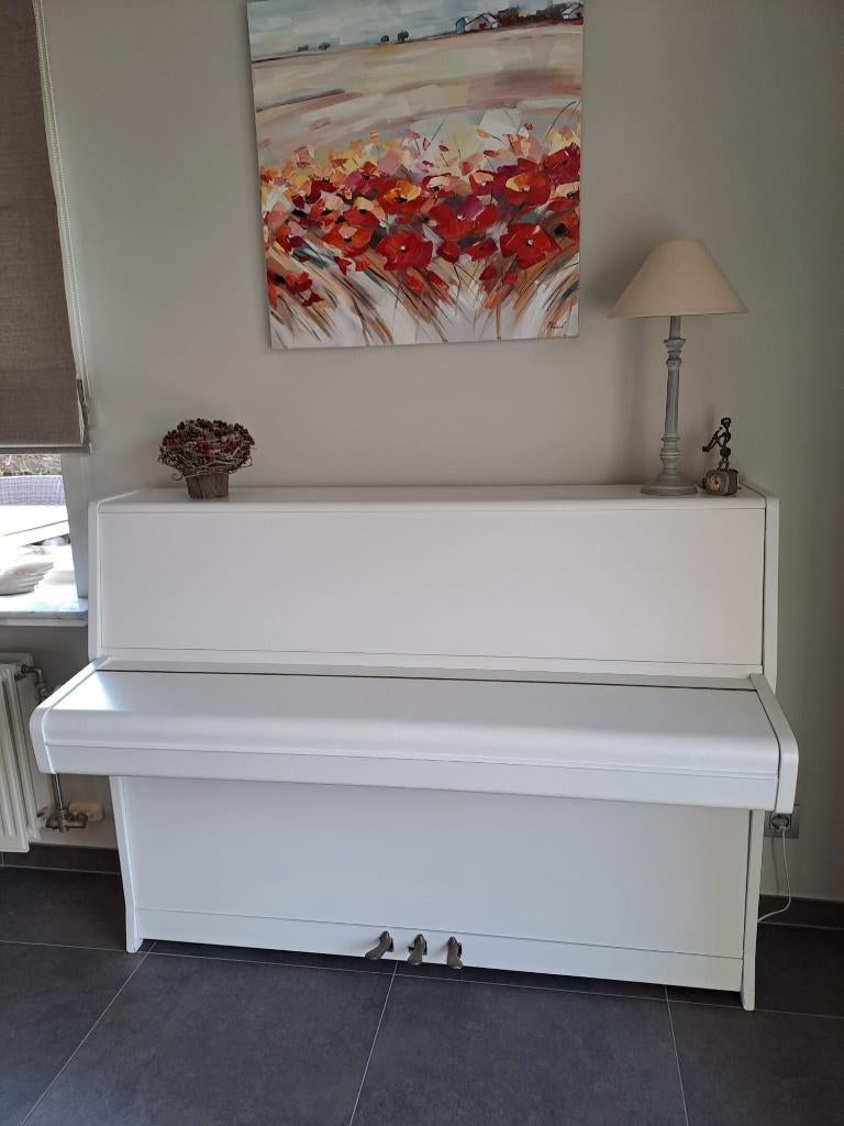 Piano, Ophalen, Gebruikt, Wit, Piano