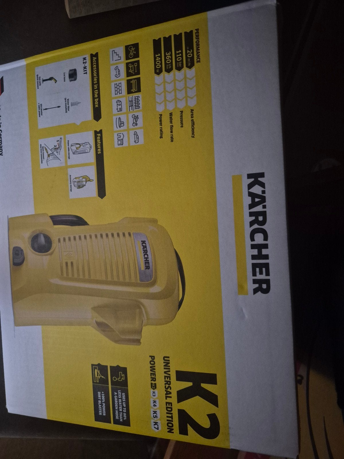 NIEUWE k2 hogedruk van karcher, Ophalen, Nieuw, Elektrisch, Karcher