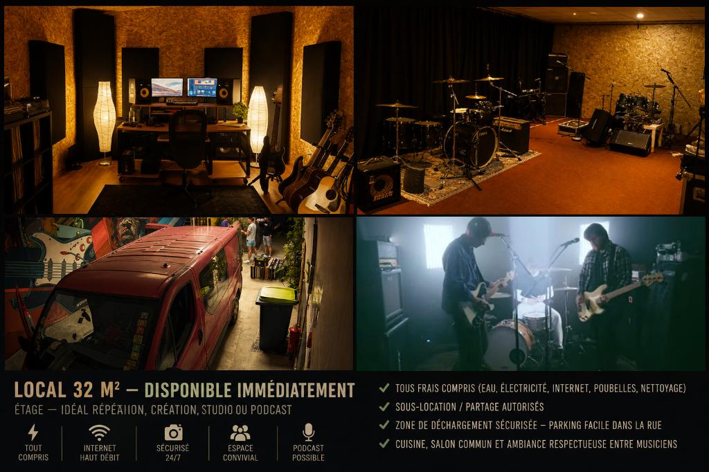 Local de musique, Enlèvement