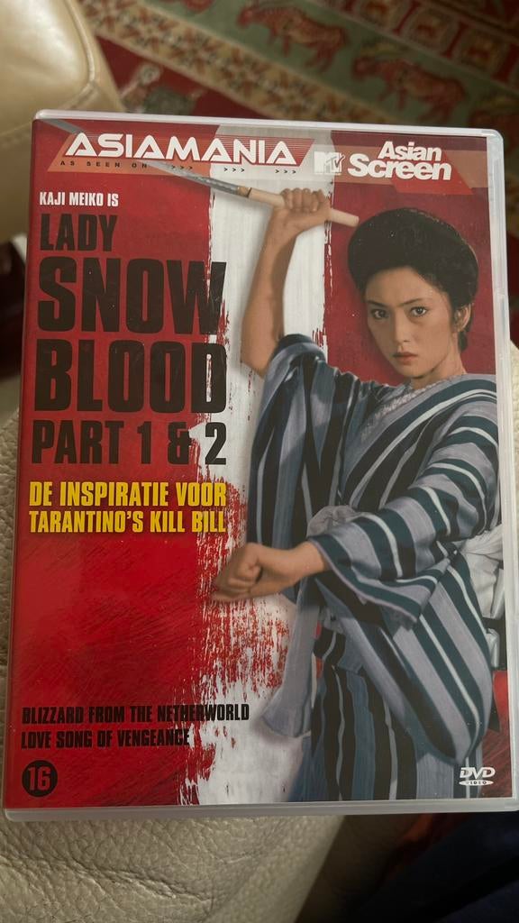 Lady snow blood part 1&2, Ophalen of Verzenden, Zo goed als nieuw