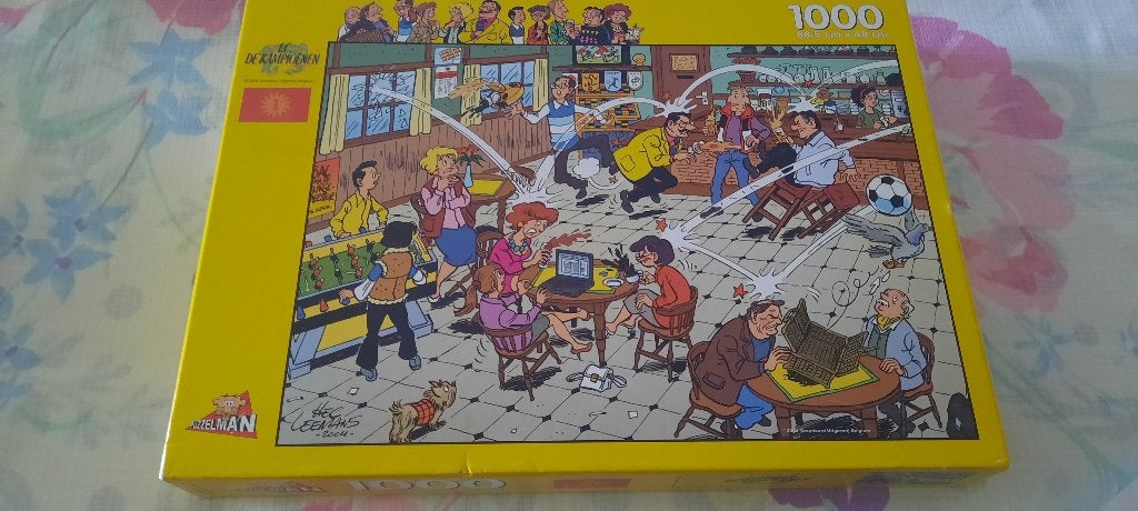 F.C. De Kampioen puzzel 1000 stukken (compleet), Ophalen of Verzenden