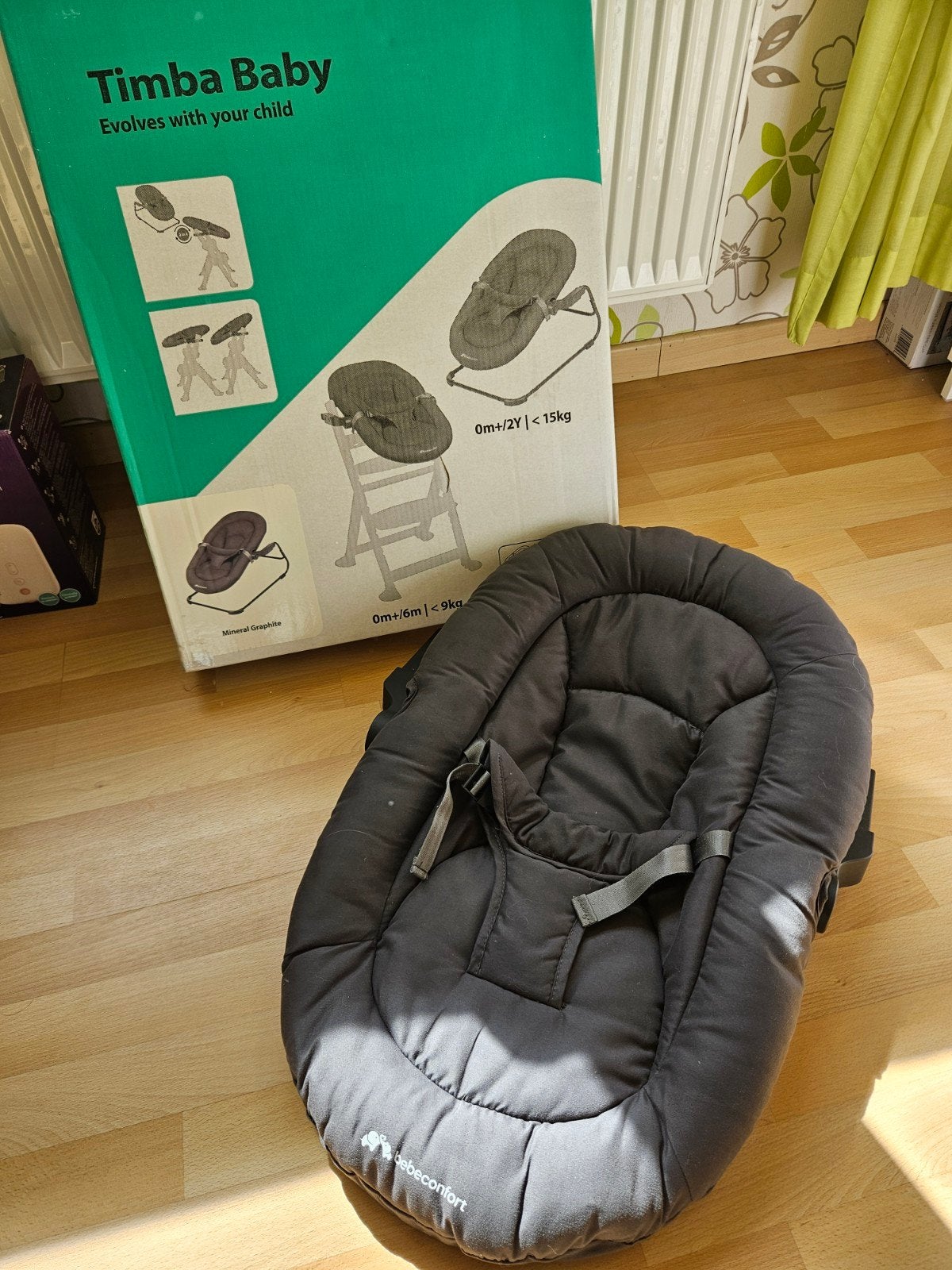 timba wipstoel, Enlèvement, Chaise rebondissante