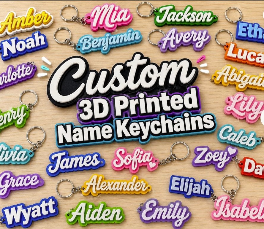 Porte-Clés Avec Un Text Custom, Hobby & Loisirs créatifs, Envoi, Neuf