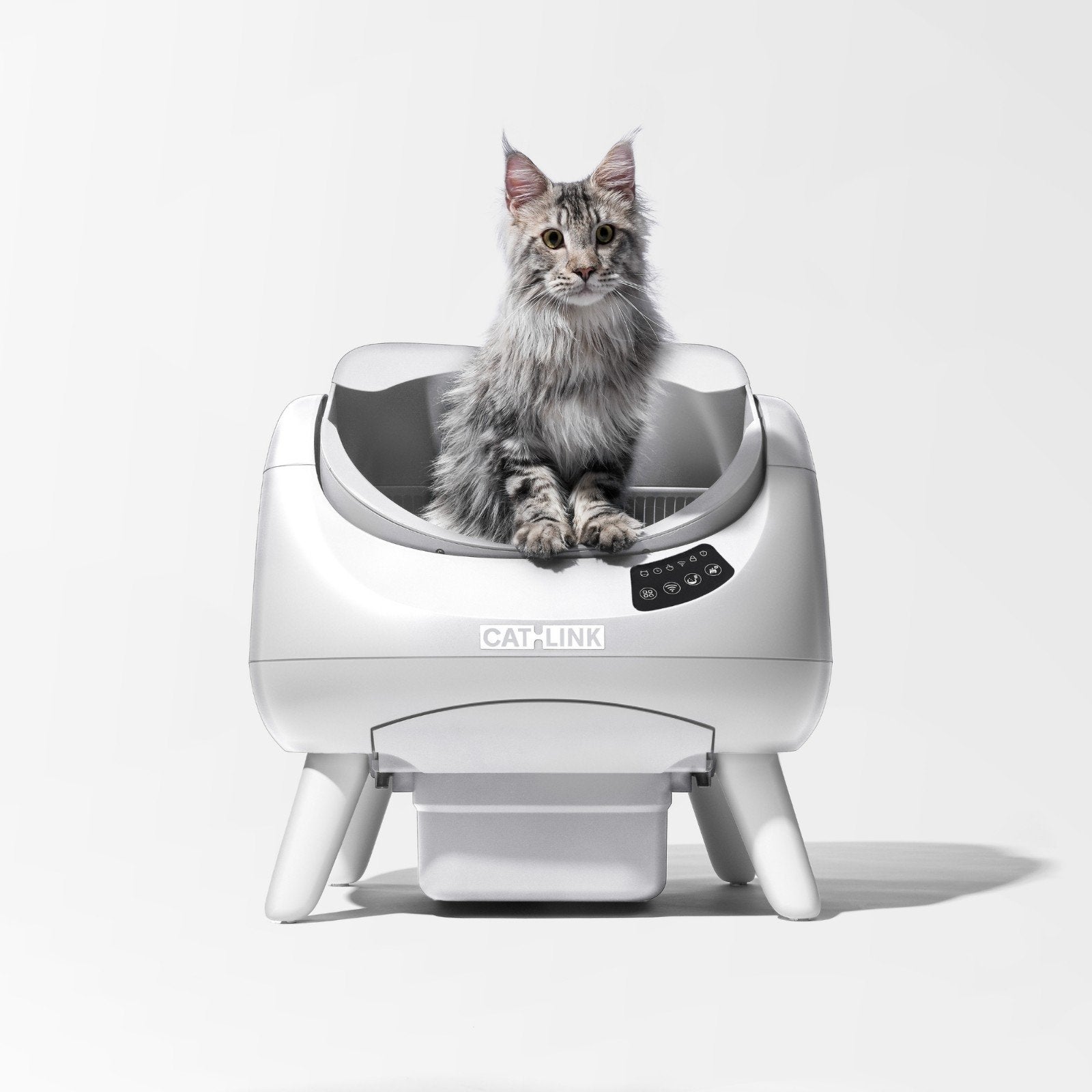 CATLINK Open X Slim Automatische Kattenbak – Zelfreinigend –, Enlèvement ou Envoi