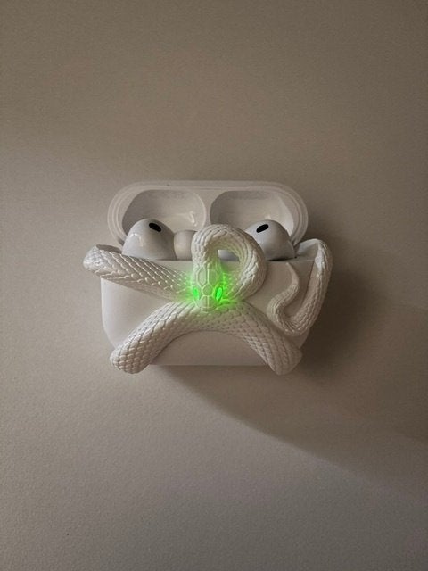 Étui serpent pour Airpods Pro3, Enlèvement, Neuf, Blanc, Autres marques