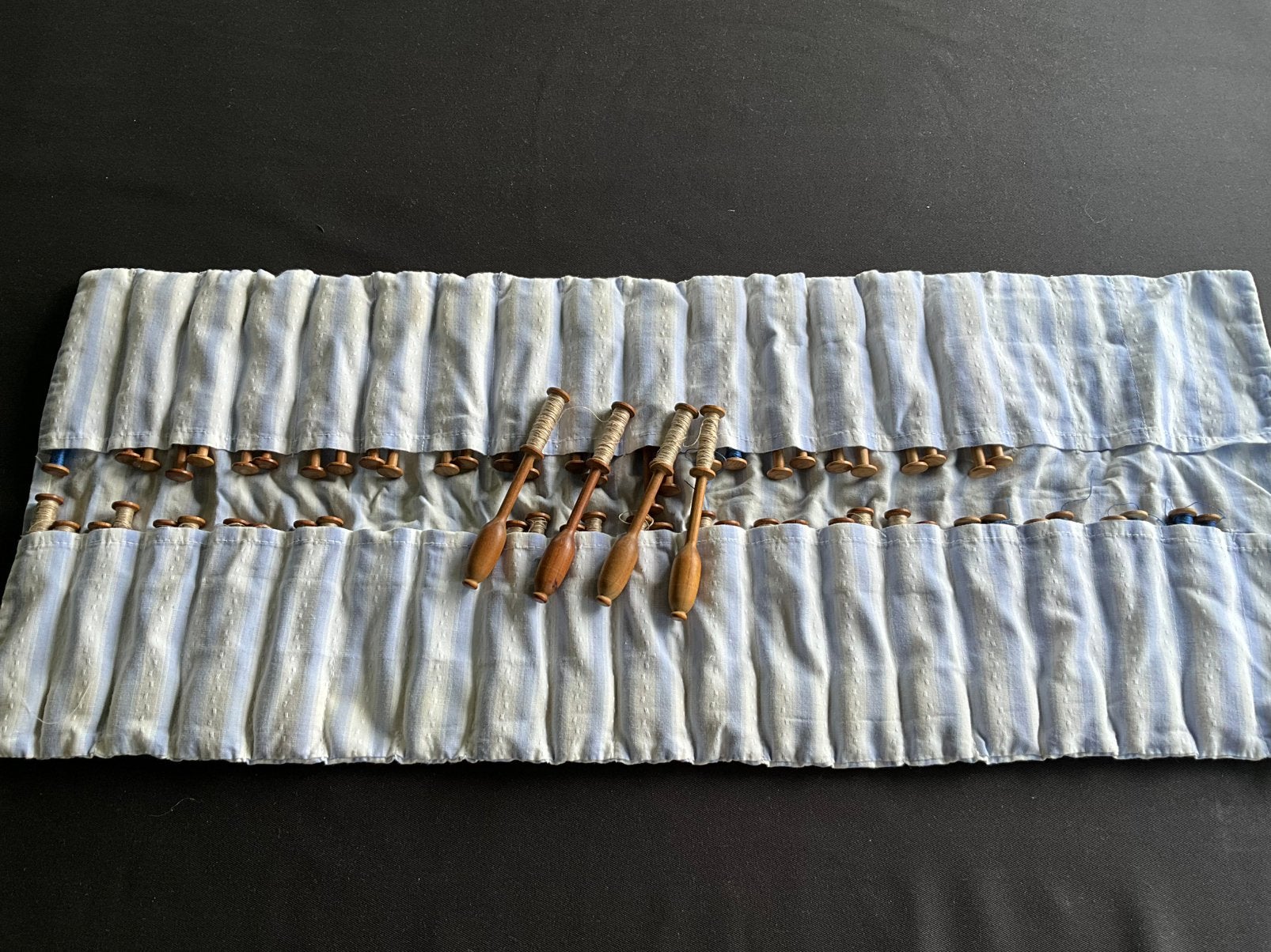 65 kantklosjes  + opbergzak, Hobby en Vrije tijd, Kantklossen, Ophalen, Zo goed als nieuw