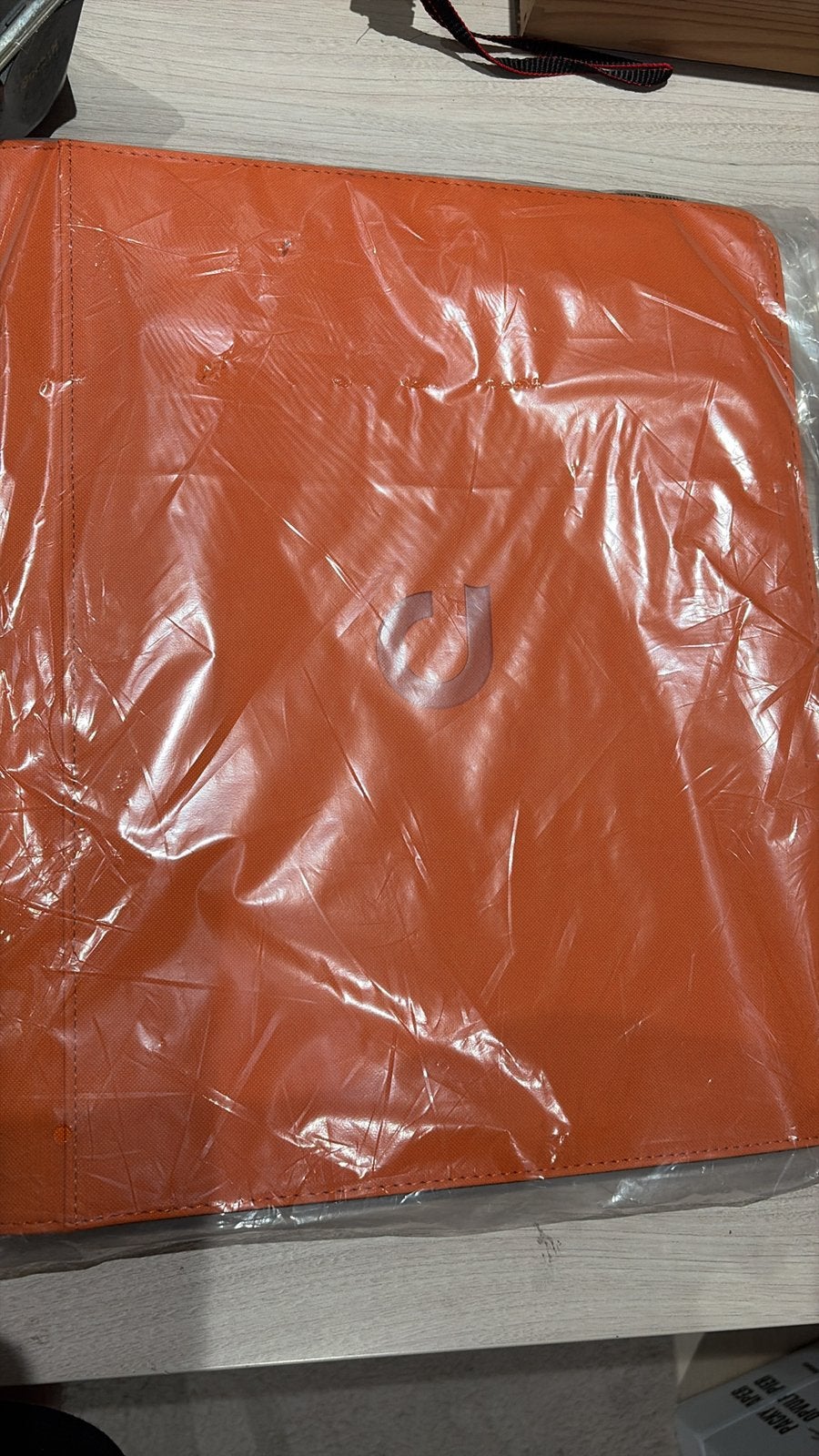 Orange Premium 9-Pocket Toploader Binder – Zipper Album, Ophalen of Verzenden, Zo goed als nieuw