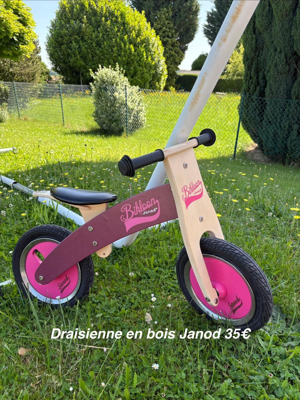 Draisienne en bois janod, Ophalen, Zo goed als nieuw