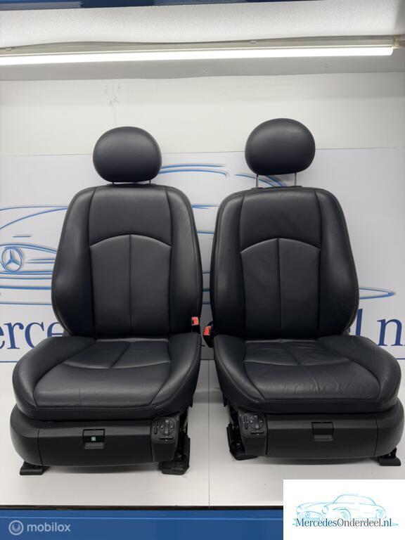W211 S211 combi leder leer Interieur zwart stoel avant-garde, Auto-onderdelen, Gebruikt, Ophalen of Verzenden
