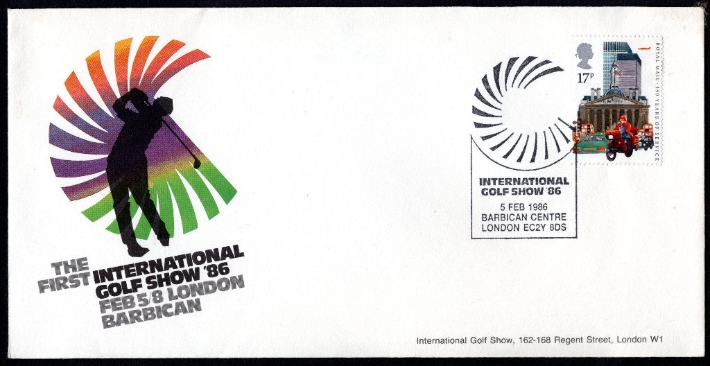 GROOT BRITTANIE Yt. 1186 International Golf Show 1986, Postzegels en Munten, Postzegels | Europa | UK, Verzenden, Gestempeld
